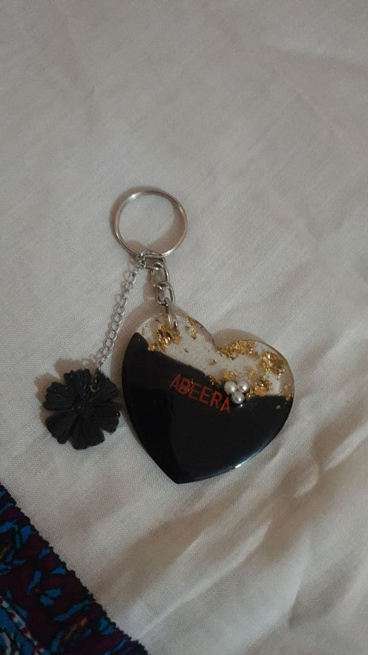 Pair Of Resin Key Chain | Custom